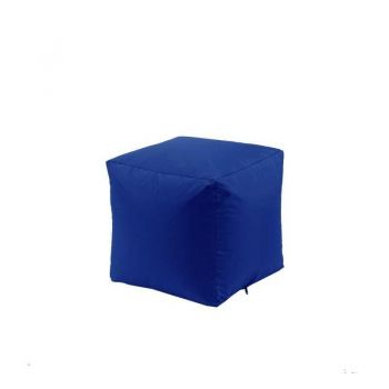 Taburet Cub, Material Impermeabil - Blue Royal