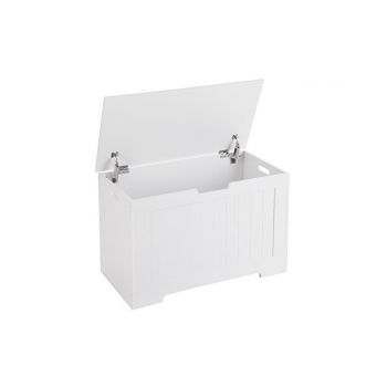 Cufar de depozitare, Vasagle, Alb, LHS11WT,76 x 48 x 40 cm
