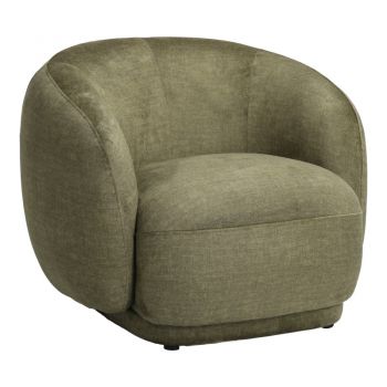 Fotoliu cu functie confort Freya, Verde Masliniu, Verde, 93x87x76 cm