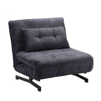 Fotoliu extensibil SCALEDA - Gri inchis