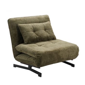 Fotoliu extensibil SCALEDA - Olive