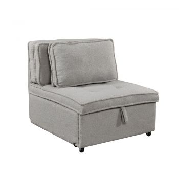 Fotoliu extensibil SLIPER - Grey