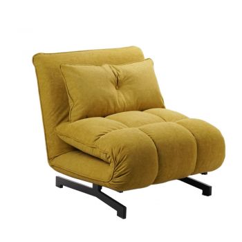 Fotoliu extensibil TEZENIS - Mustard