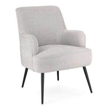 Fotoliu gri deschis Ernestine – Yes Everyday