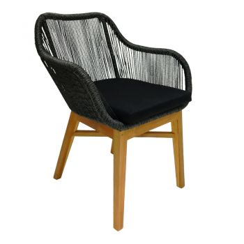 Fotoliu Kalie Natural cu perna 60x61x80 cm