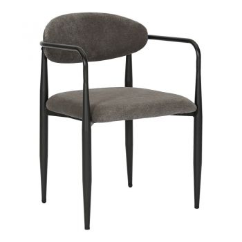 Fotoliu Kalone, Antracit, 56x55x78 cm