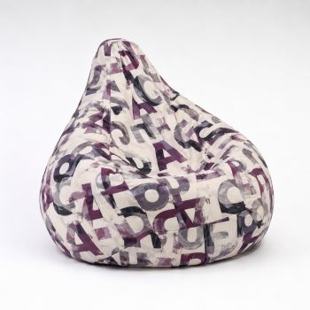 Fotoliu Nirvana Hobbit Pufrelax, Material Textil - Urban Mystique