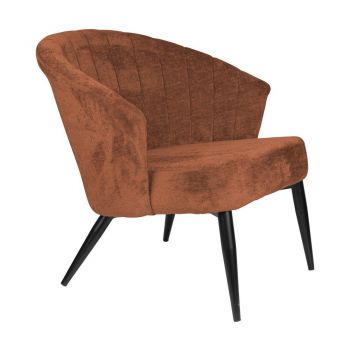 Fotoliu portocaliu Georgia – Dutchbone