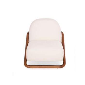 Fotoliu RAMROD BOUCLE - Cream