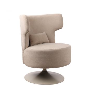 Fotoliu rotativ ANVAS - Beige