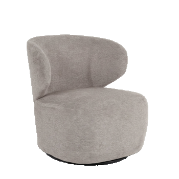 Fotoliu rotativ GEONY - Grey