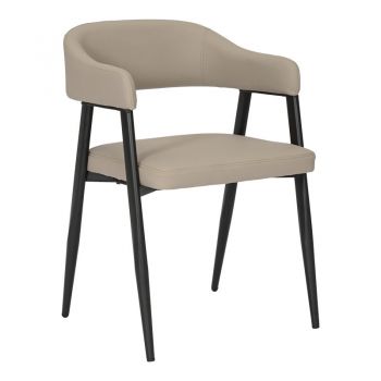 Fotoliu Sezan, Gri-Bej, 56x55x78 cm