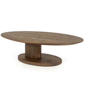 Masuta de cafea CORENA 120 x 80 x 30 CM - Maro