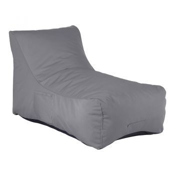 Puf Otenda, Bej - Antracit, 67x110x65 cm