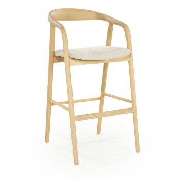 Scaun de bar SINDIA H75 CM - Lemn