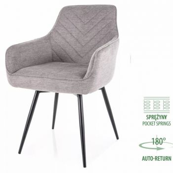 Scaun SERVIA - Grey