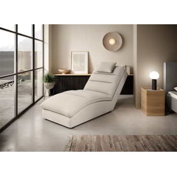 Sezlong living ELTAP, TAC-22IN, Taco, 170x85x95 cm, lemn/poliester, bej deschis