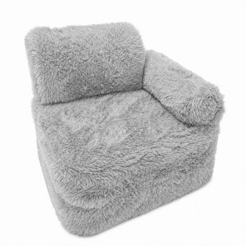 Fotoliu de copii alb Mammoth – Meowbaby