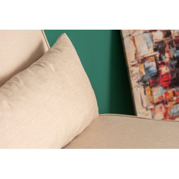 Fotoliu extensibil Folde Single, Diverse culori, 80x50x42 cm - Crem