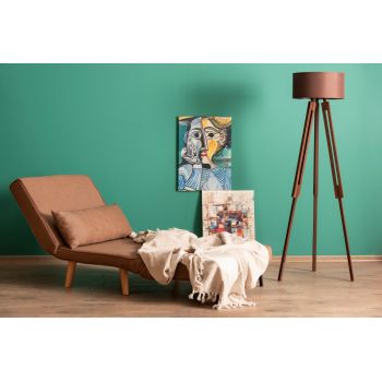 Fotoliu extensibil Folde Single, Diverse culori, 80x50x42 cm - Maro