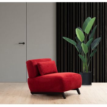 Fotoliu Mokka Lux Wing Chair, 86 x 72 x 76 cm - Roșu