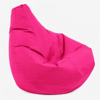 Fotoliu puf copii, Nirvana Light Pufrelax, Material Impermeabil - Deep Pink