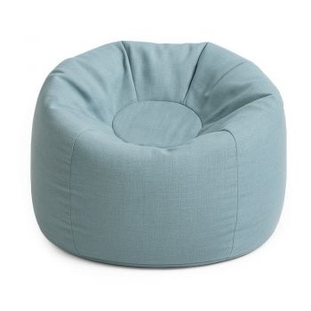 Fotoliu puf pentru copii albastru deschis Outzy – Meowbaby