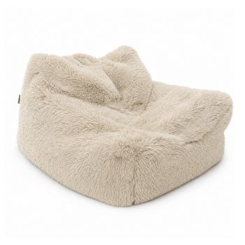 Fotoliu puf pentru copii bej Mammoth – Meowbaby