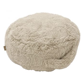 Fotoliu puf pentru copii bej Mammoth – Meowbaby