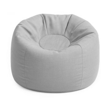 Fotoliu puf pentru copii gri deschis Outzy – Meowbaby