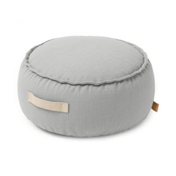 Fotoliu puf pentru copii gri deschis Outzy – Meowbaby