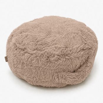 Fotoliu puf pentru copii în culoare naturală deschisă Mammoth – Meowbaby