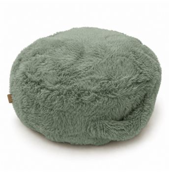 Fotoliu puf pentru copii verde salvie Mammoth – Meowbaby