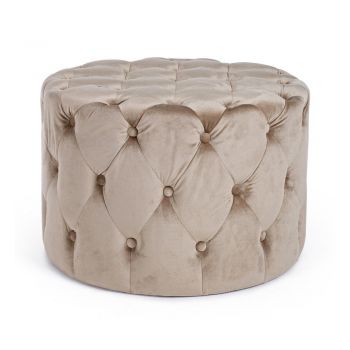 Puf taupe Lorella – Yes Everyday
