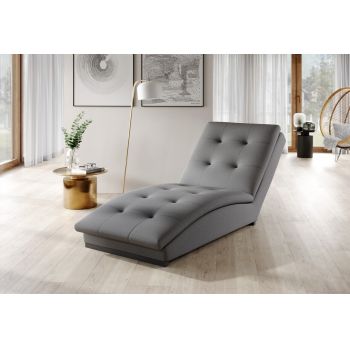 Sezlong living ELTAP, DOR-03NU, Doro, 170x85x95 cm, poliester, gri