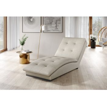 Sezlong living ELTAP, DOR-22IN, Doro, 170x85x95 cm, poliester, bej deschis