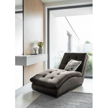 Sezlong living ELTAP, DOR-22NU, Doro, 170x85x95 cm, poliester, maro