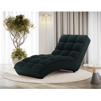 Sezlong living ELTAP, LOR-35RAQ, Loren, 170x85x85 cm, poliester, verde inchis
