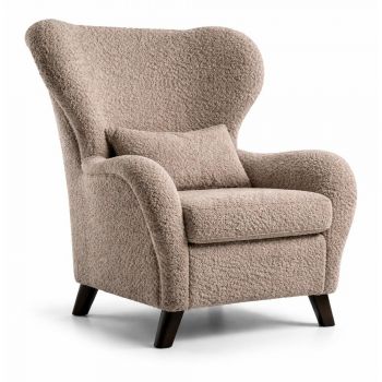 Fotoliu cu spÄu0083tar Ã®nalt Miuform Miuf, maro