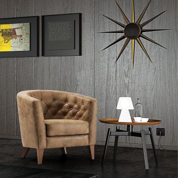 Fotoliu Anatolia, Ndesign, 80x70x78 cm, lemn, maro Fotoliu Anatolia, Ndesign, 80x70x78 cm, lemn, maro