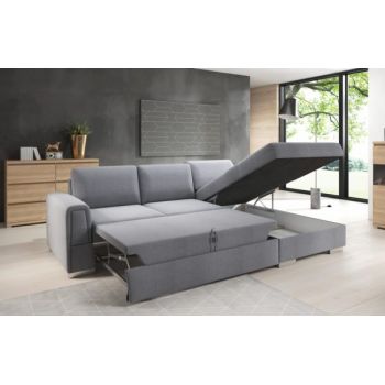 Coltar living extensibil Logan pe dreapta – L258 x l164 x h86 cm