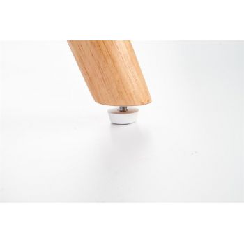 Fotoliu catifea Romeo  velvet gri –  H75 cm