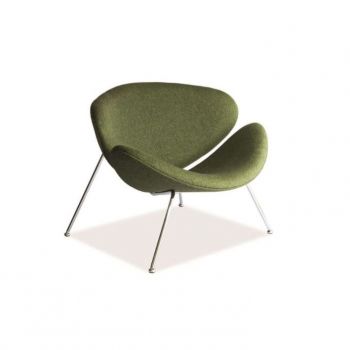 Fotoliu Major verde - H 72 cm